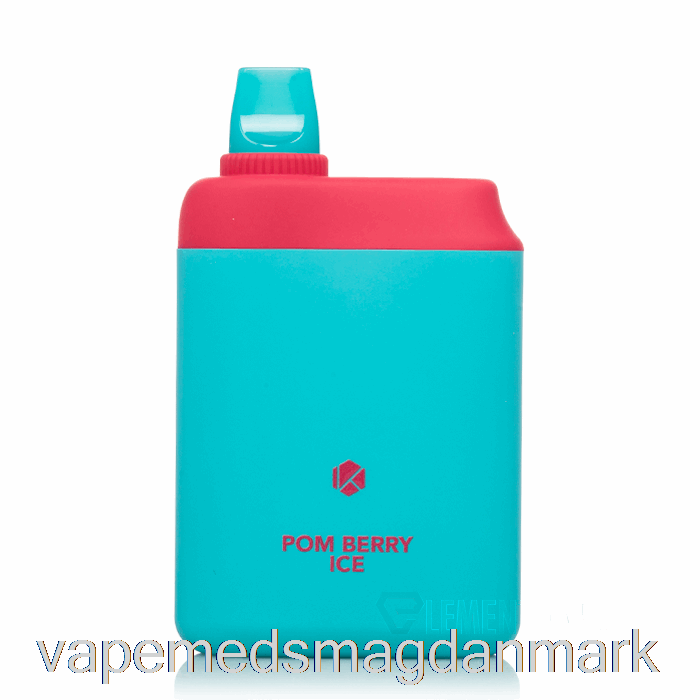 Vape Uden Nikotin Kadobar X Pk Mærker Pk5000 Engangs Pom Berry Ice